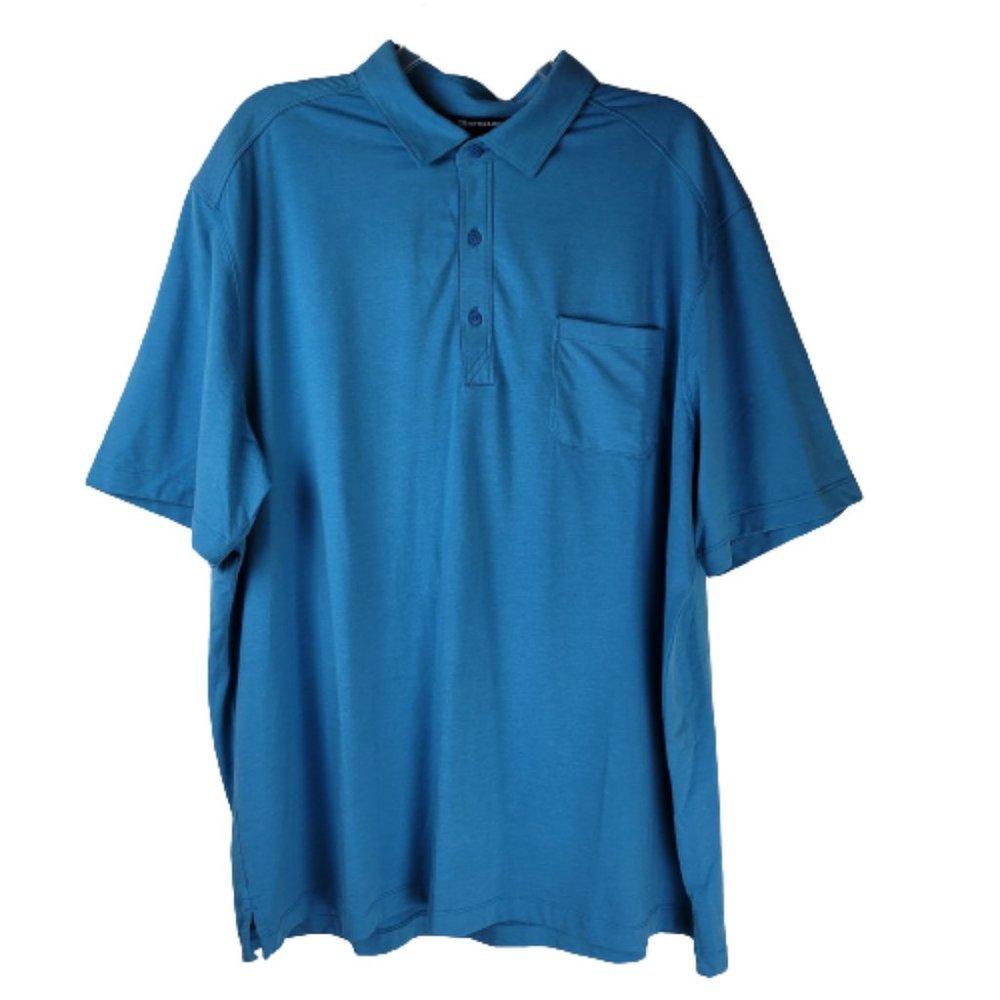 Cutter & Buck Polo DryTec Cotton Shirt Sz XXL - Picture 1 of 9
